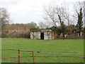 Old goods wagon used as a shed at Stokesby