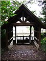 The cemetery lych-gate at Bramley