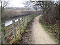 Footpath beside River Mersey near East Didsbury