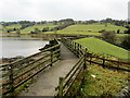 The Dam of Walverden Reservoir