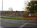 Demolished building. Cumbernauld