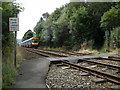 Train heading north at Uppermill