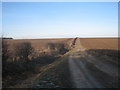 SE8362 : Track to Wharram Percy Farm by Jonathan Thacker