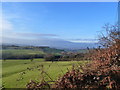 View from farm entrance track, near Pen y Cae-Mawr