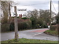 Road sign on Junction between Twineham Road and B2116