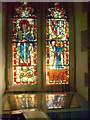 SS7402 : Window in Clannaborough Church by Derek Harper