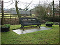 A bench at Ashby cum Fenby