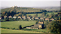 View over fields from the roof of Brooke Court