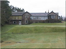 NS8943 : Lanark Golf Club - Clubhouse by G Laird