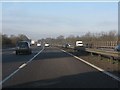 SJ9120 : M6 Motorway near Moss Pit by Peter Whatley