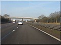 M6 Motorway - accommodation bridge near Cresswell Grove