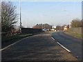 A5020 crosses the Crewe-Stoke railway