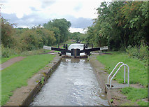 SO9567 : Lock No 26 near Stoke Wharf, Worcestershire by Roger  D Kidd
