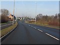 A5020 (University Way) approaching Crewe Green roundabout