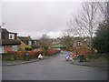 SE1735 : Pendragon Lane - looking towards Bolton Road by Betty Longbottom