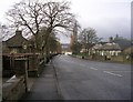 Lister Lane - looking down from near Pendragon