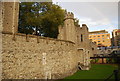TQ3380 : Tower of London: south wall by N Chadwick