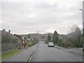 Looking down Meadow Park Crescent