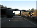 M54 Motorway - minor road overbridge near Codsall Wood