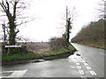 Sandhole Lane junction off Panxworth Road, South Walsham