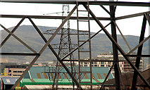 J3574 : Pylons and power lines, east Belfast (7) by Albert Bridge