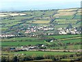 Kidwelly seen from Pembrey Mountain