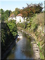 The River Ravensbourne west of Chelford Road, BR1