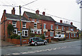 Houses and pub, Main Road, Wybunbury