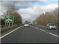 A5 (A483) approaching the A495 roundabout