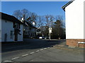 Chester Road/Pump Lane junction in Churton