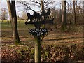 Sign at Dounhurst Farm