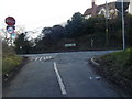 High Cross Lane/Broxton Road junction, Clutton