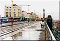 A rainy day on the Promenade, North Shore, Blackpool