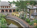 The River Ravensbourne near Lewisham station