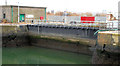 J3575 : The Hamilton Dock entrance, Belfast by Albert Bridge