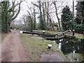 View of the lock