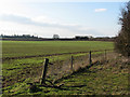 Fleam Dyke and the footbridge