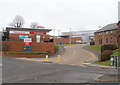 Entrance to Tesco superstore, Pontypool