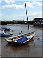 Yacht in Bridlington Harbour