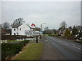 Entering Gretna Green on Glasgow Road