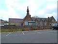 School on main road at Long Ashton