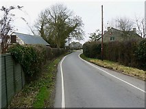 SU0692 : Swan Lane, at the eastern end of Leigh, Wiltshire by Brian Robert Marshall
