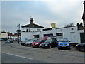 Garage at the western end of Haslemere Road