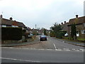 Looking from Haslemere Road into Collyers Crescent