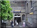 TQ2476 : Parsons Green station rear entrance by David Howard