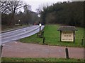 Looking south on the A281 towards Birtley Green