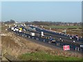 Roadworks on the A1