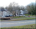 Cwmbran : Woodland Street houses viewed across Greenforge Way