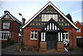 TQ9549 : Village Hall and Memorial Porch by N Chadwick
