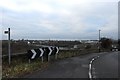 Chevrons at top of Knowley Brow